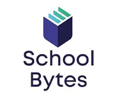 School bytes logo.